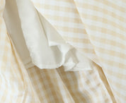 Yaela- Puffy plaid dress