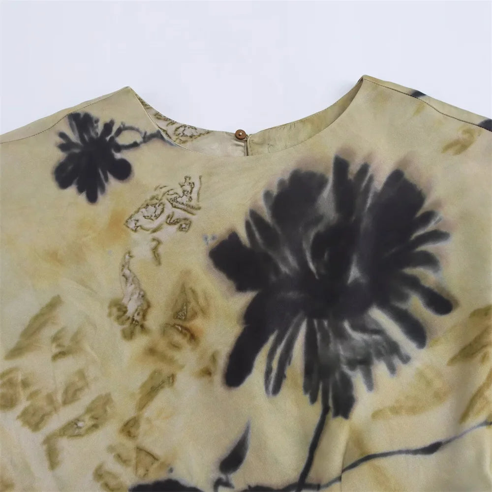 FLOW Floral Dress