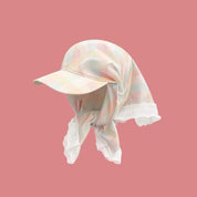 Vintage style baseball cap with bandana