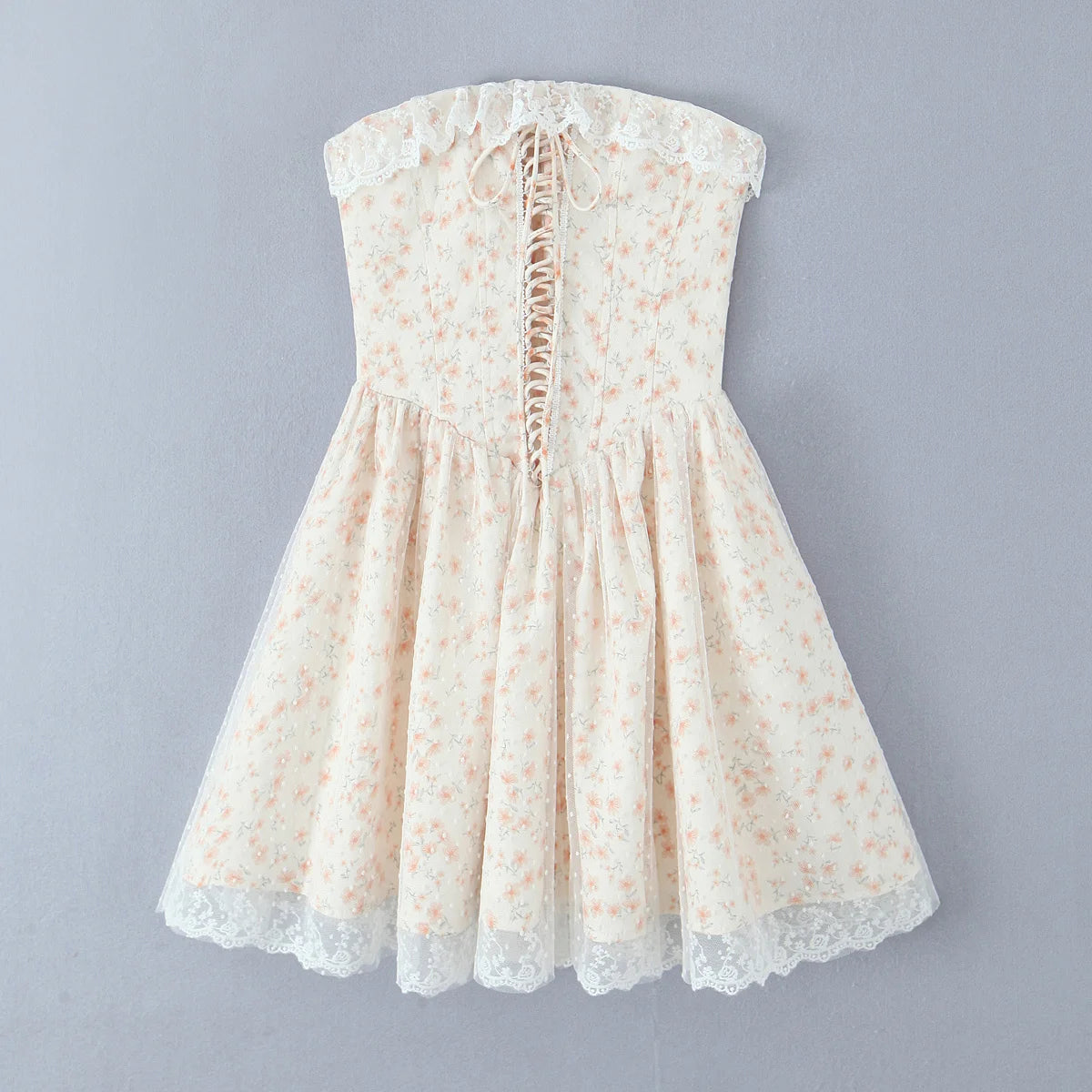 Romi - Vintage-style floral mini dress