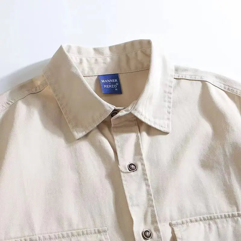 Men's Multi-Pocket Workwear Shirt