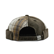 Plaid Patchwork Docker Cap