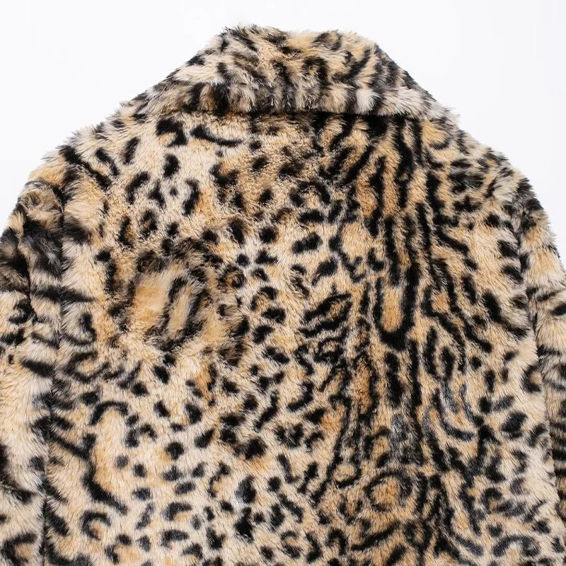 RR Leopard Fur Coat