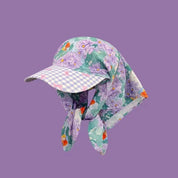 Vintage style baseball cap with bandana