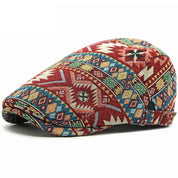 The Elan Hat – Jacquard Flat Beret