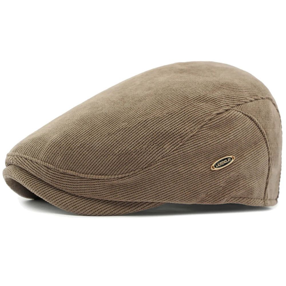 Corduroy Beret Hat