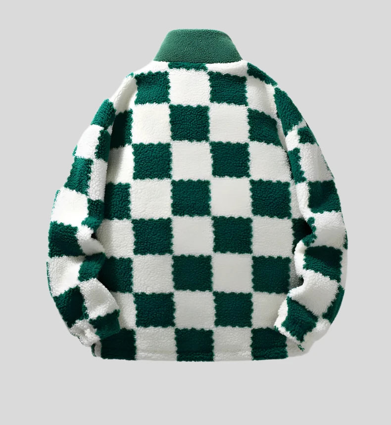 A Plaid Wool Jacket