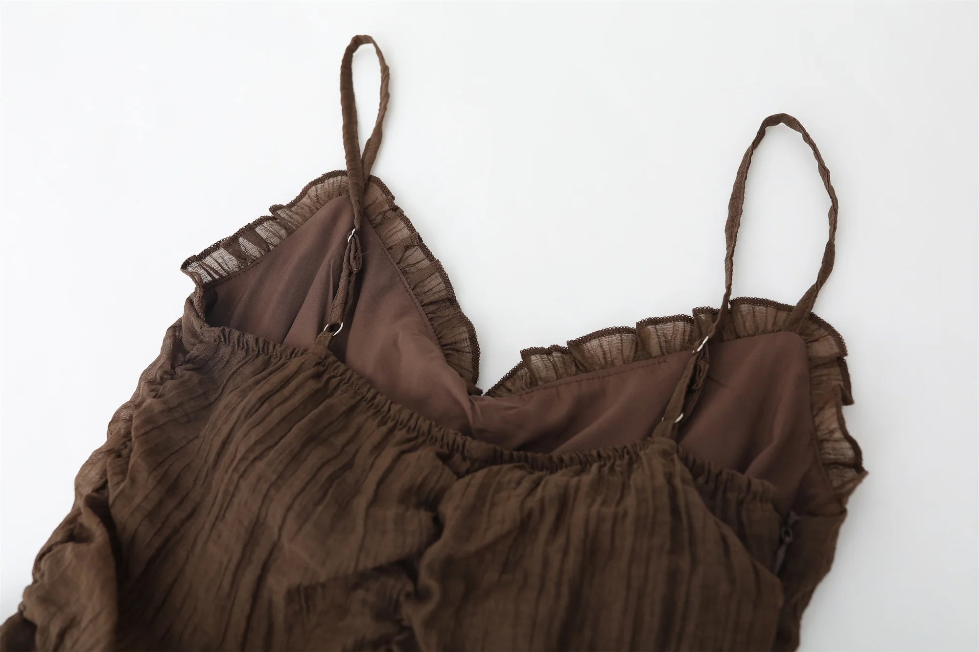 KOM Fringe & Flower Mini Dress