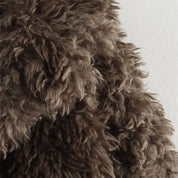 YUN Classic Brown Fur Coat