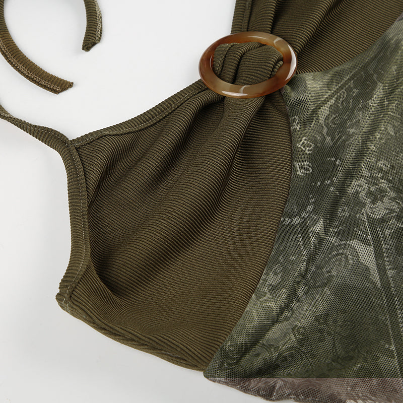 Vintage Buckle Tank