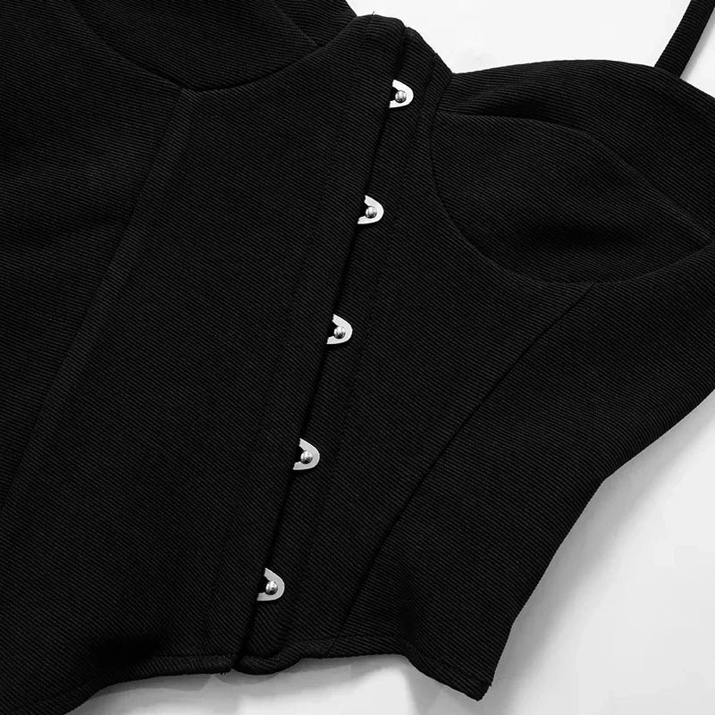 Rita Asymmetric Corset Top