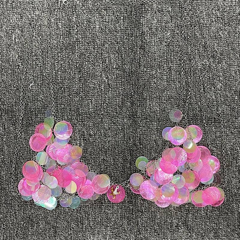 Sparkling Pearl Beaded Top- Festival