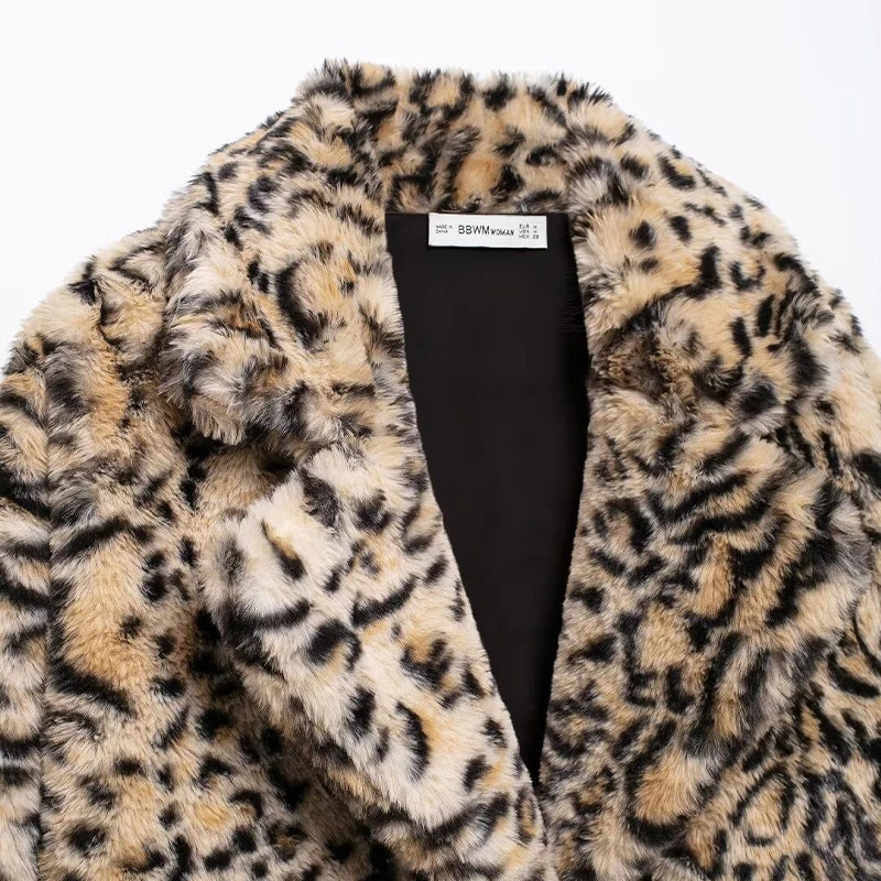 RR Leopard Fur Coat