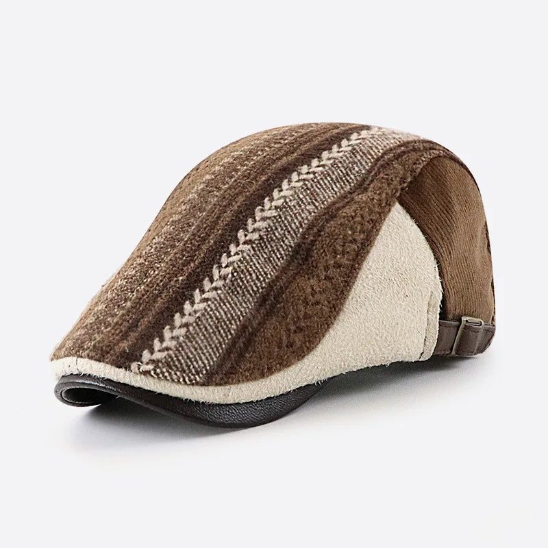 Tweed Newsboy Cap