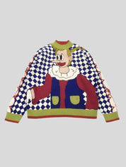 Cartoon Print Sweater