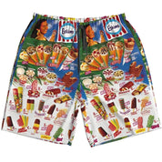 YUMY Ice-Cream Print Shorts
