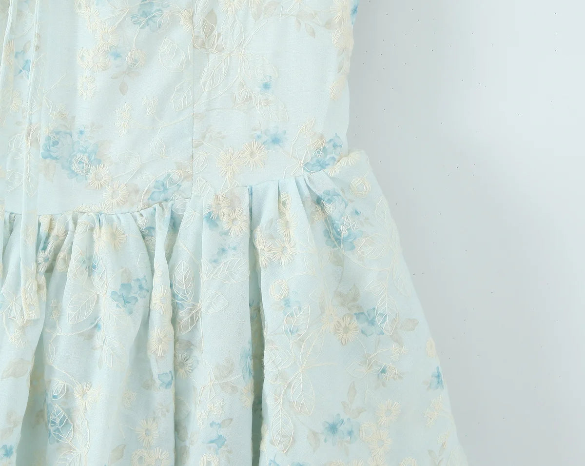 Princess - Layered mini dress with lace