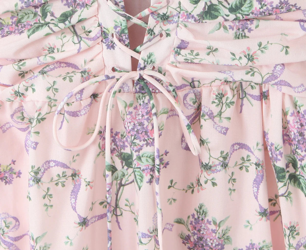 Taya- Corset Midi Dress