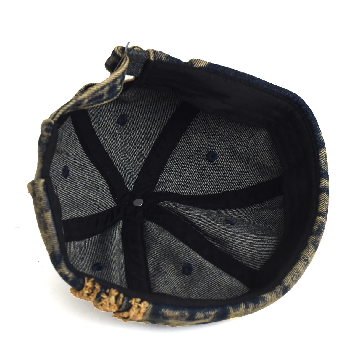 Washed Denim Docker Cap