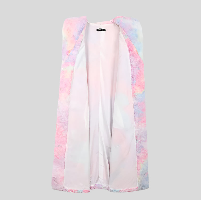 FLOW Colorful Fur Coat