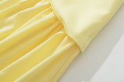 Yulia - Strapless dress with a neckband