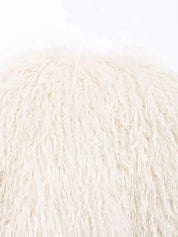 UO Short White Fur Coat