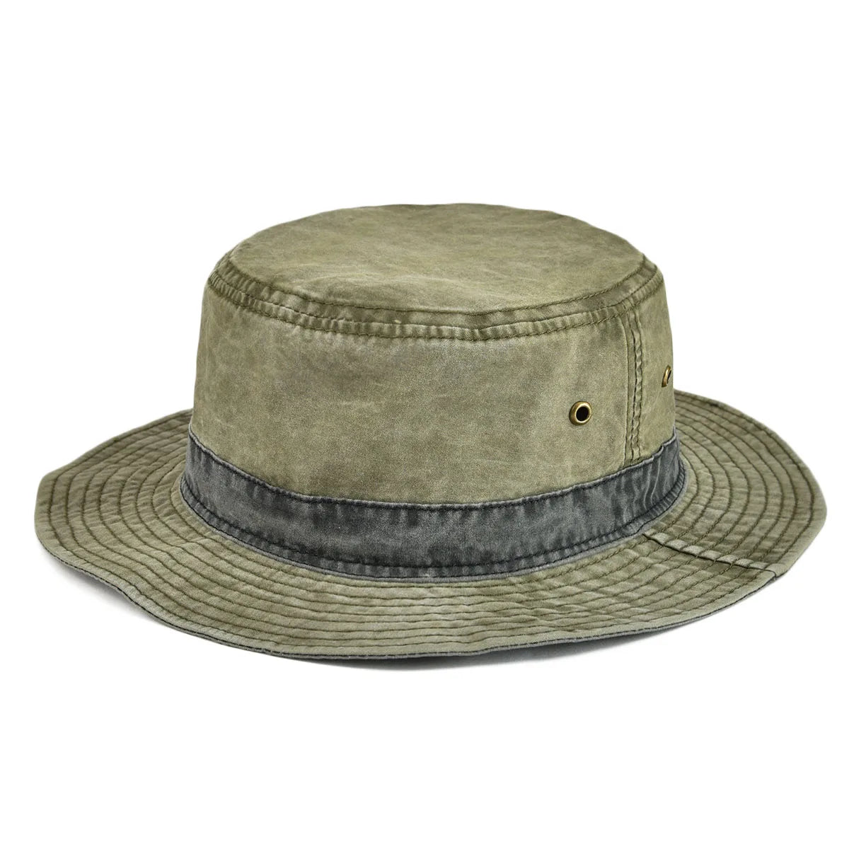 Washed Cotton Bucket Hat