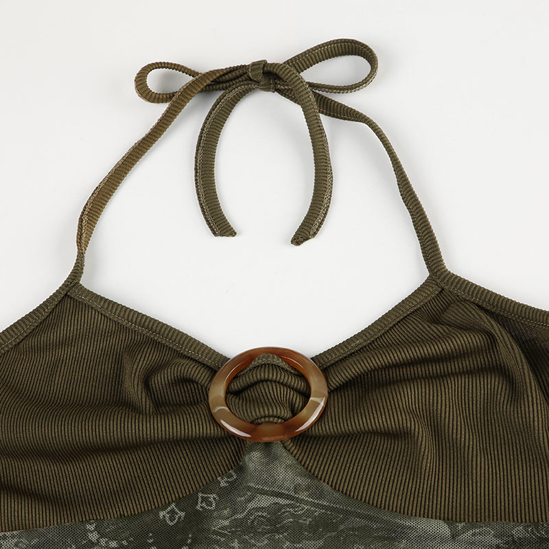 Vintage Buckle Tank