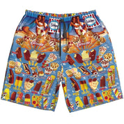YUMY Ice-Cream Print Shorts