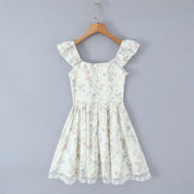 Inbal - Vintage-style floral mini dress