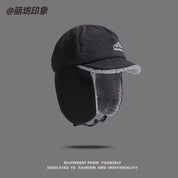 Fleece Bomber Hat with Ear Flaps