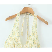 Yohana- Vintage Layered Mini Dress