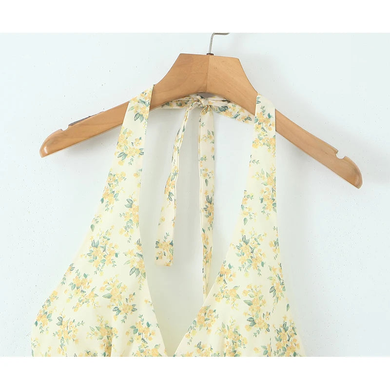 Yohana- Vintage Layered Mini Dress