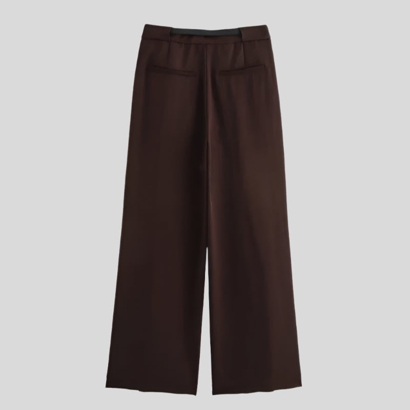 UIN Wide Elegant Brown Pants