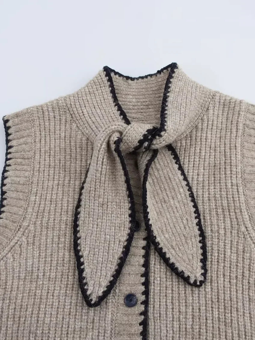 WE French Tie Vest