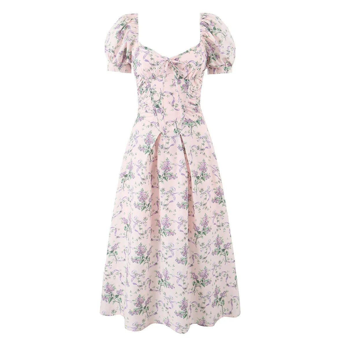 Taya- Corset Midi Dress