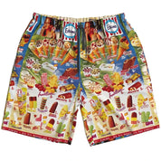 YUMY Ice-Cream Print Shorts