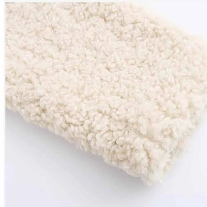 WIN White Fur Coat
