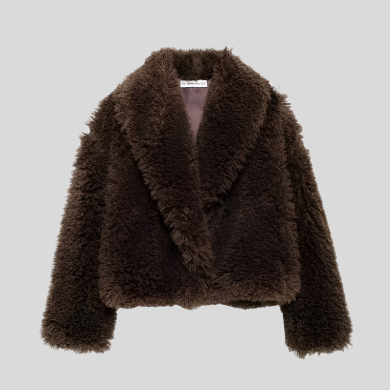 FIF Cropped Fur Coat