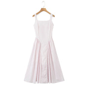 Yaela- Puffy plaid dress