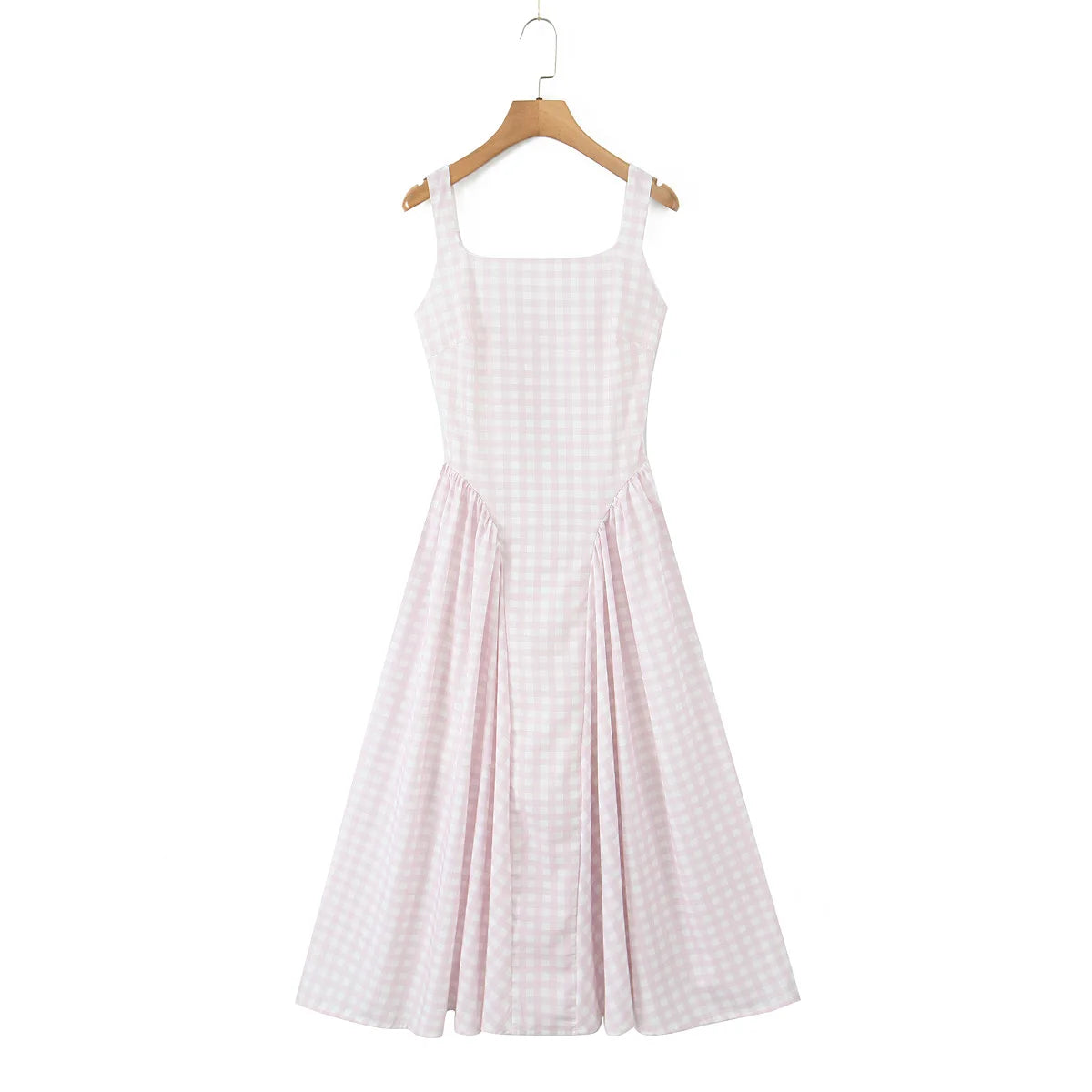 Yaela- Puffy plaid dress