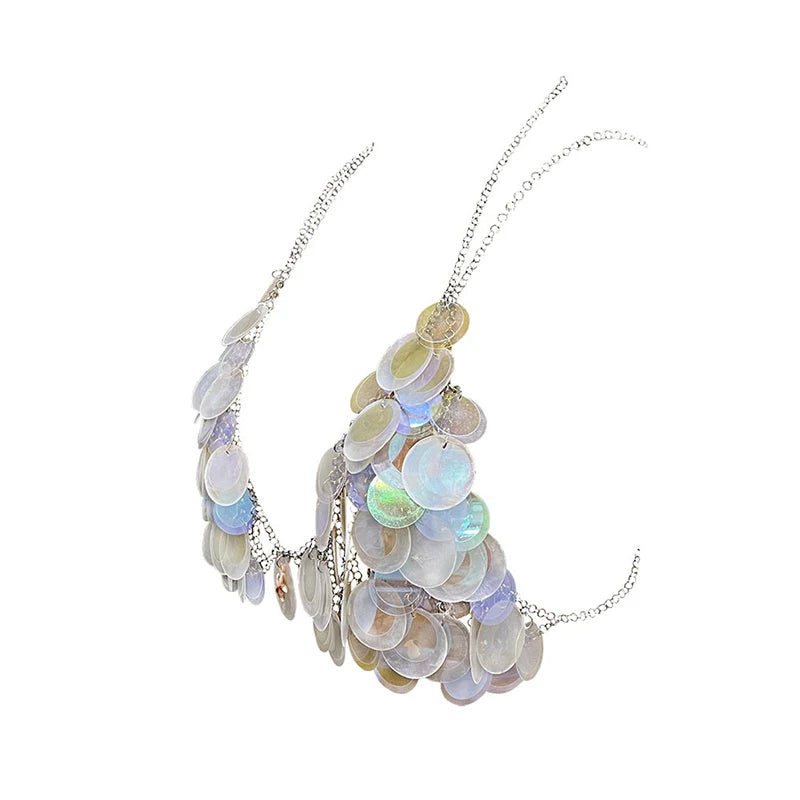 Sparkling Pearl Beaded Top- Festival