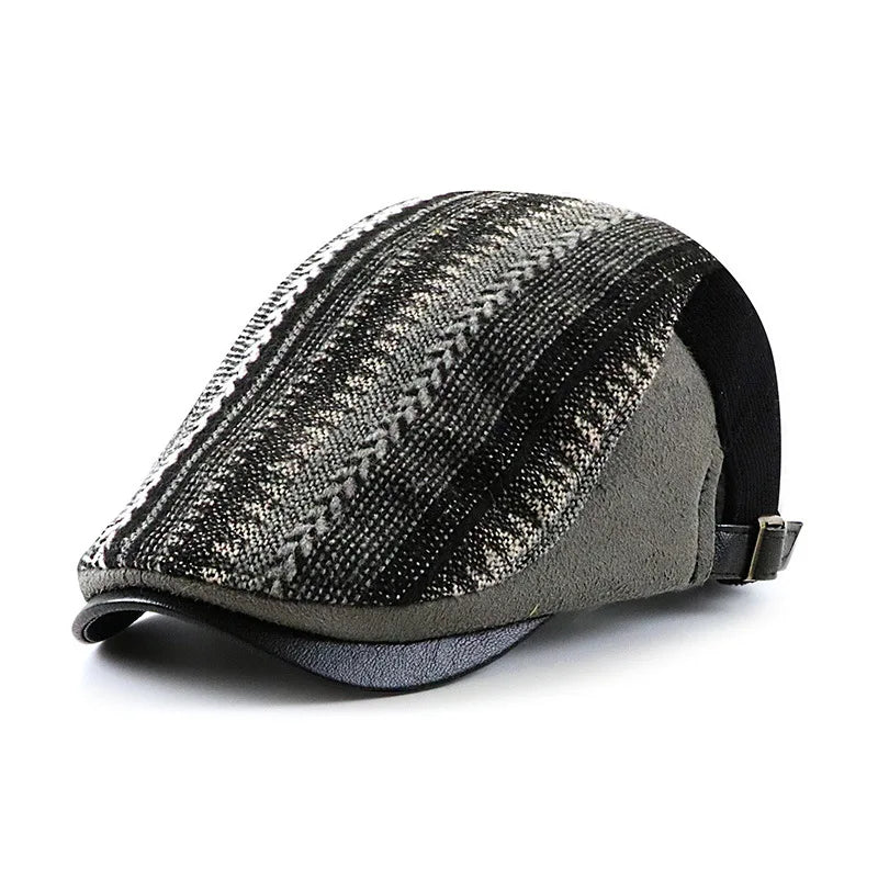 Tweed Newsboy Cap