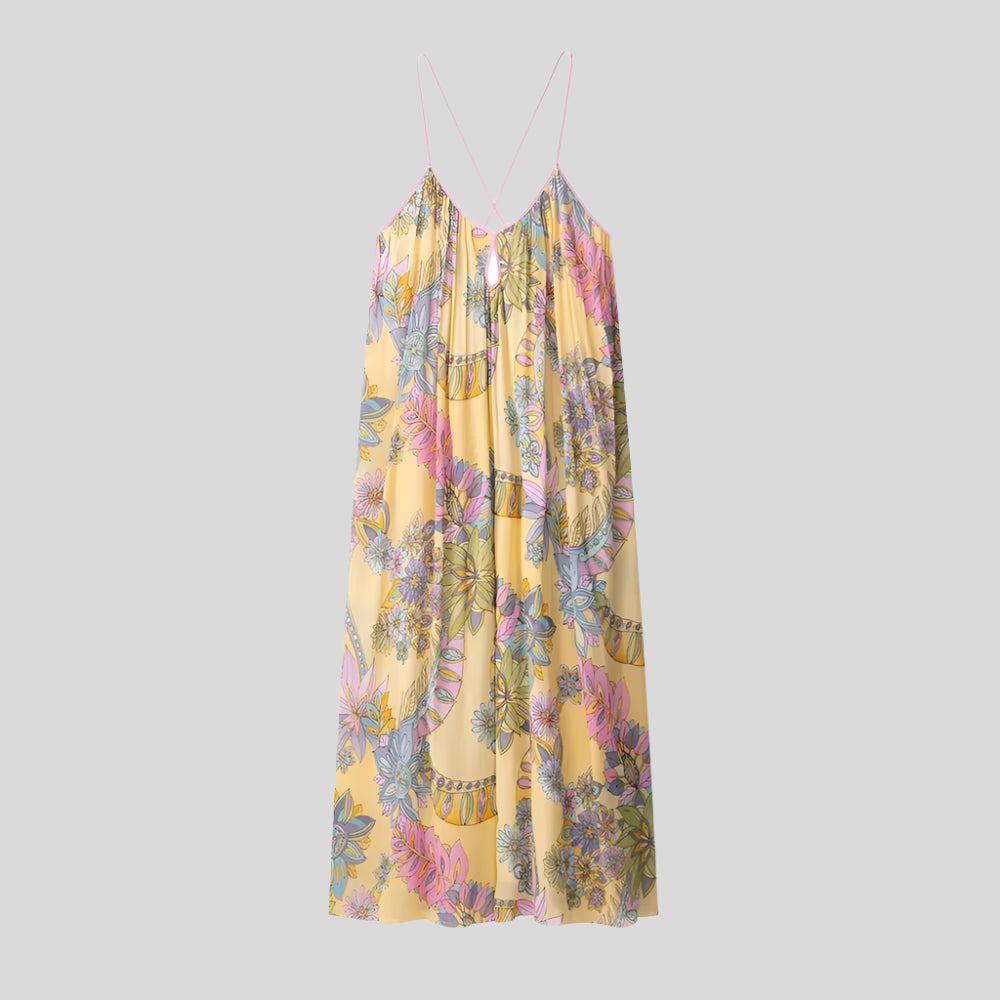 Bonbon model maxi dress