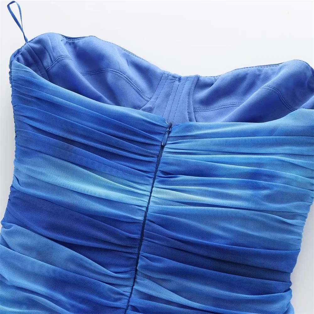 IZ Blue Bodycon Mini Dress