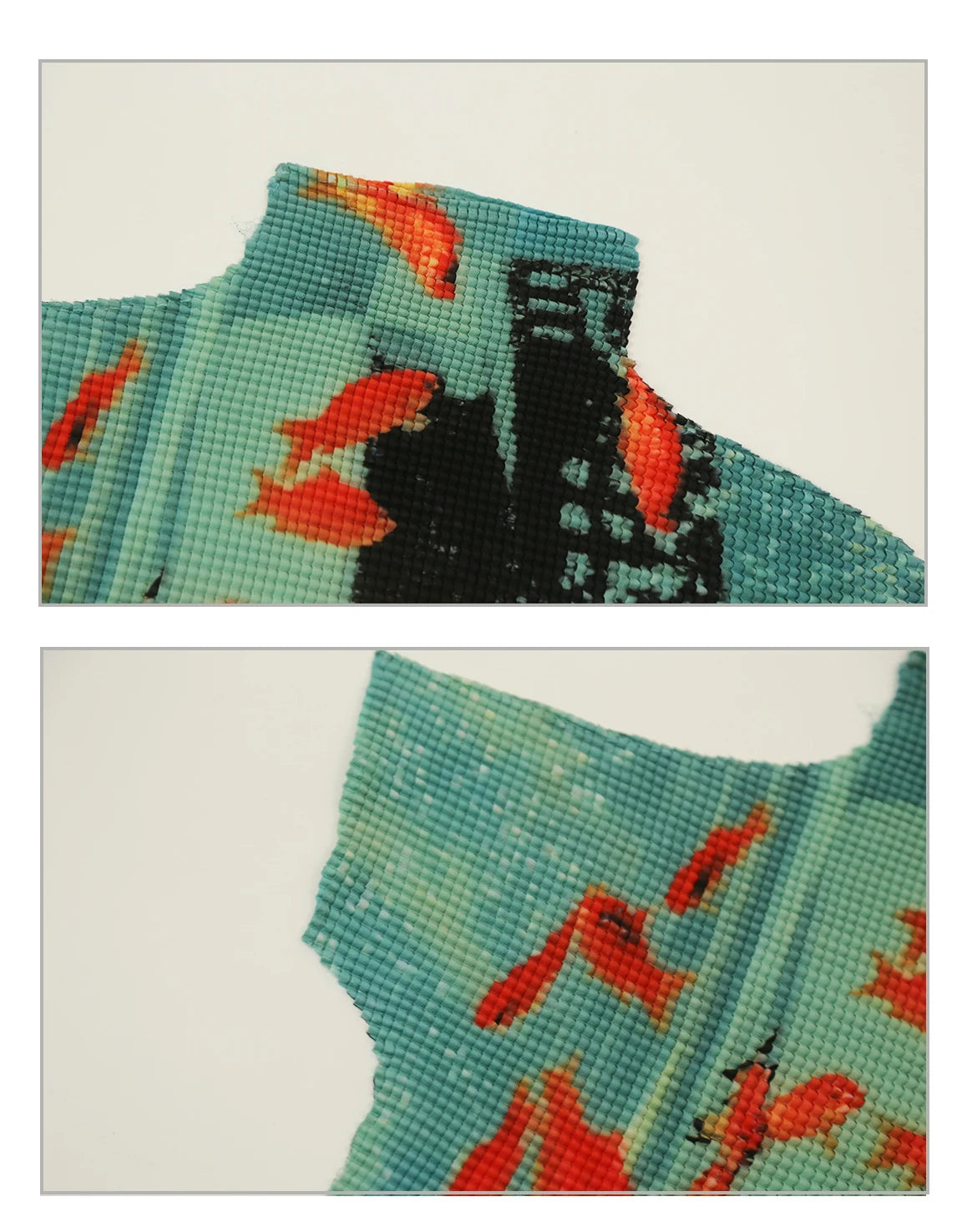 Fish Print Cotton Tee