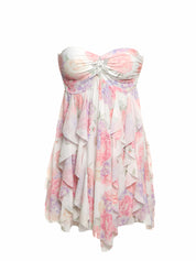AYMI wide mini dress with starfish