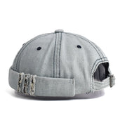Washed Denim Docker Cap