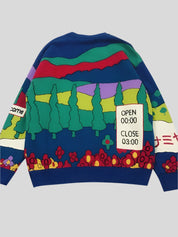 R Cartoon Sweater