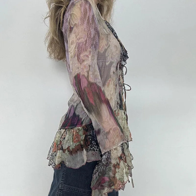 TOM Color Print Shirt